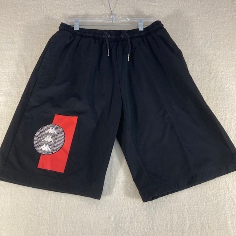 Vintage Kappa Italian large men's black shorts
